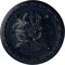 Ekena Millwork Stockport Ceiling Medallion, Hand-Painted Midnight Dream, 11 3/4"OD x 3/8"P CM12STMDF - alternate 1